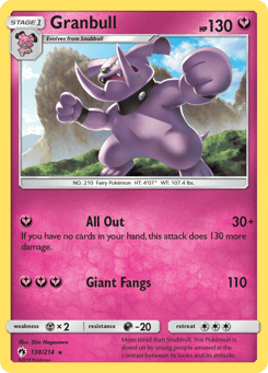 Granbull Lost Thunder #138