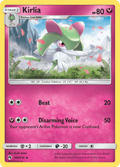 Kirlia Lost Thunder #140