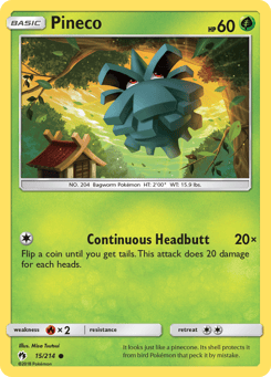 Pineco Lost Thunder #15