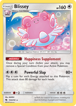 Blissey Lost Thunder #153