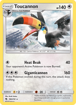 Toucannon Lost Thunder #166