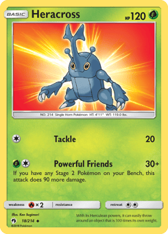 Heracross Lost Thunder #18