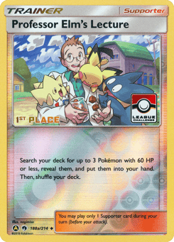 Professor Elm's Lecture Lost Thunder #188a