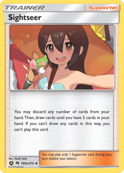 Sightseer Lost Thunder #189a
