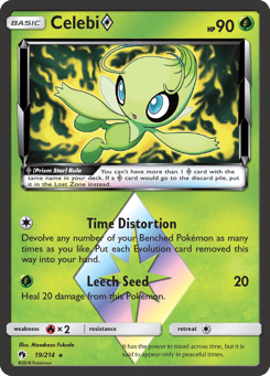 Celebi ◇ Lost Thunder #19