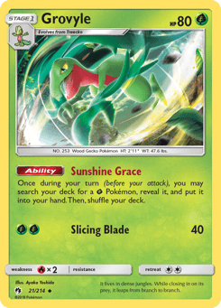 Grovyle Lost Thunder #21