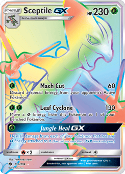 Sceptile-GX Lost Thunder #216