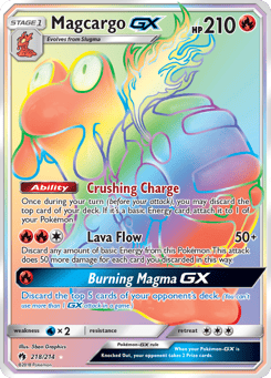 Magcargo-GX Lost Thunder #218