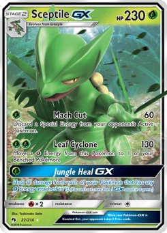 Sceptile-GX Lost Thunder #22