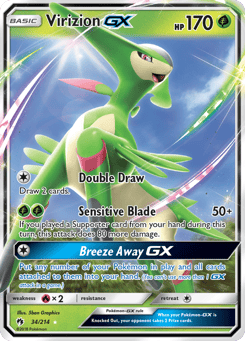 Virizion-GX Lost Thunder #34