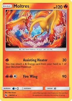 Moltres Lost Thunder #38