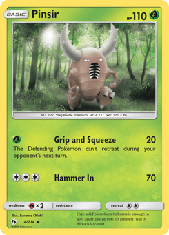 Pinsir Lost Thunder #4