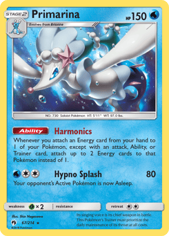 Primarina Lost Thunder #67