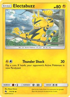 Electabuzz Lost Thunder #71