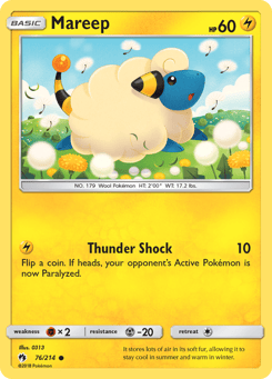 Mareep Lost Thunder #76