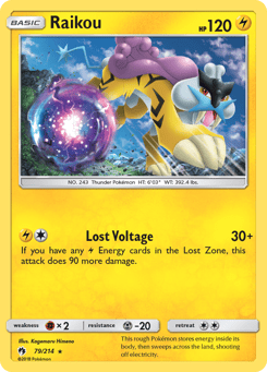 Raikou Lost Thunder #79