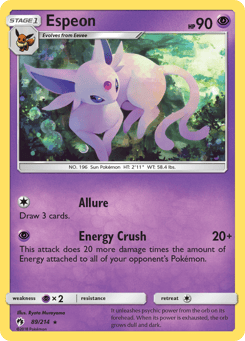 Espeon Lost Thunder #89