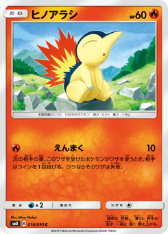 Japanese Cyndaquil (ヒノアラシ)