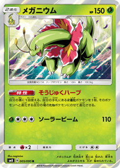 Japanese Meganium (メガニウム)