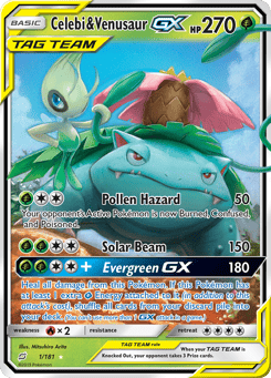 Celebi & Venusaur-GX Team Up #1