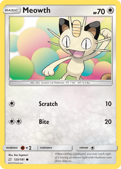 Meowth Team Up #125