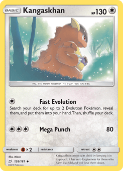 Kangaskhan Team Up #128