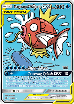 Magikarp & Wailord-GX Team Up #161