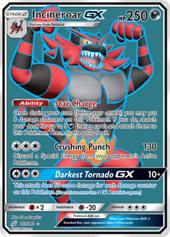 Incineroar-GX Team Up #167