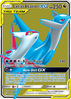 Latias & Latios-GX Team Up #169