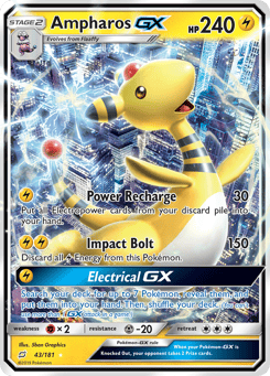 Ampharos-GX Team Up #43