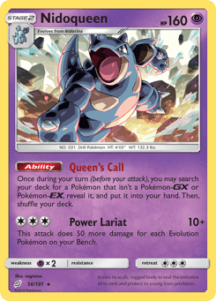 Nidoqueen Team Up #56