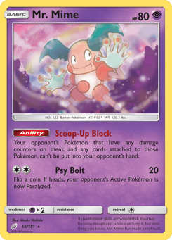 Mr. Mime Team Up #66