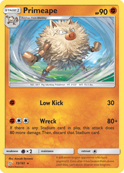 Primeape Team Up #72