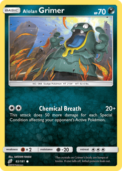 Alolan Grimer Team Up #83