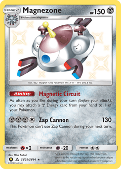 Magnezone Hidden Fates Shiny Vault #SV29