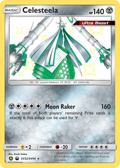 Celesteela Hidden Fates Shiny Vault #SV32