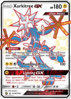 Xurkitree-GX Hidden Fates Shiny Vault #SV58