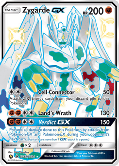 Zygarde-GX Hidden Fates Shiny Vault #SV65