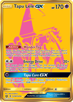 Tapu Lele-GX Hidden Fates Shiny Vault #SV94