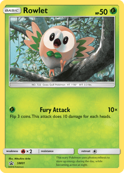 Rowlet SM Black Star Promos #SM01