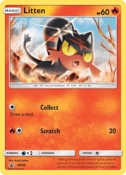 Litten SM Black Star Promos #SM08