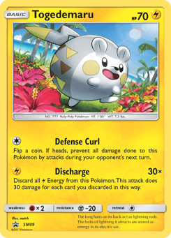 Togedemaru SM Black Star Promos #SM09