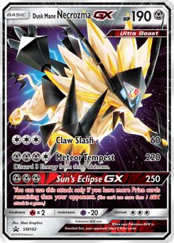 Abendmähne-Necrozma GX SM Black Star Promos #SM102