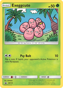 Exeggcute SM Black Star Promos #SM119