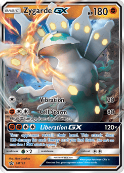 Zygarde GX SM Black Star Promos #SM122