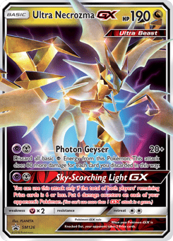 Ultra-Necrozma GX SM Black Star Promos #SM126