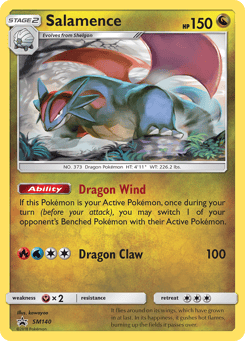 Salamence SM Black Star Promos #SM140