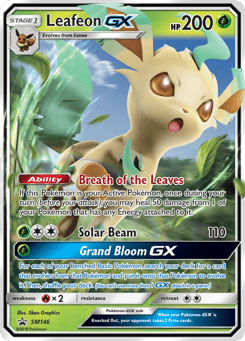 Leafeon-GX SM Black Star Promos #SM146