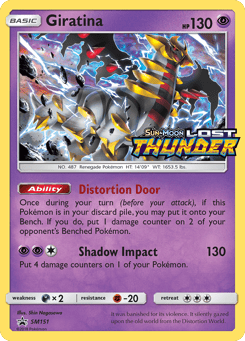 Giratina SM Black Star Promos #SM151