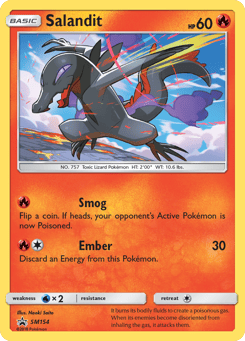 Salandit SM Black Star Promos #SM154